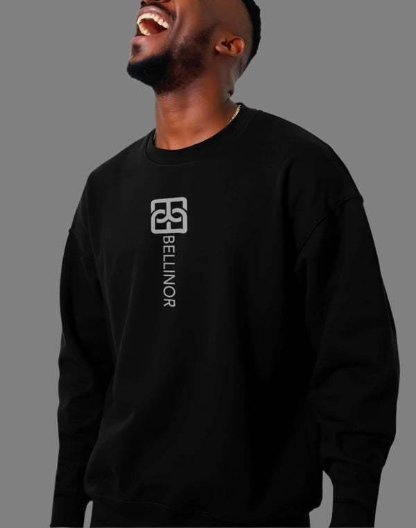 Bellinor Middle Logo with Name Premuim Sweatshirt