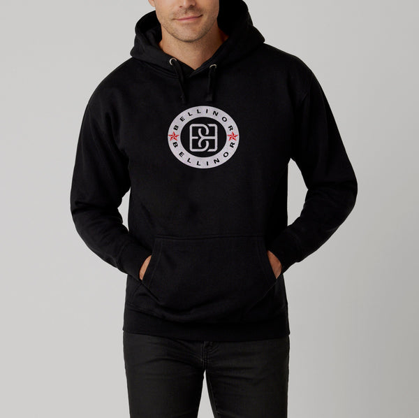 Bellinor Premium Circle Name with Logo Pullover Hoodie