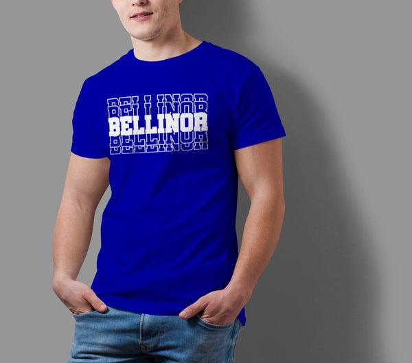 Bellinor Stacked Name Crewneck T-shirt