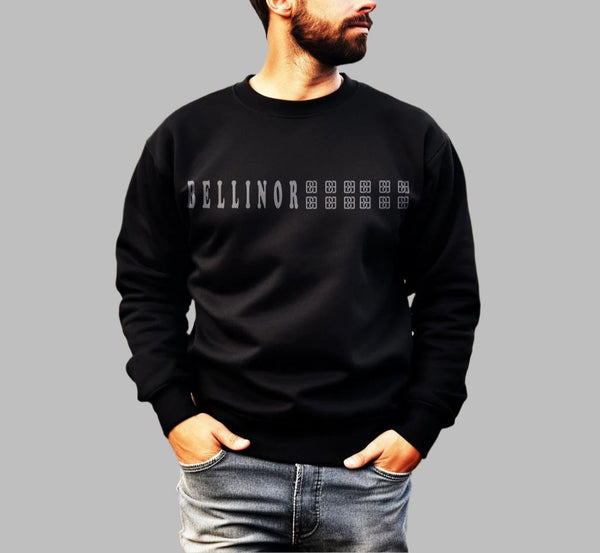 Bellinor Name with Mini Logos Premuim Sweatshirt