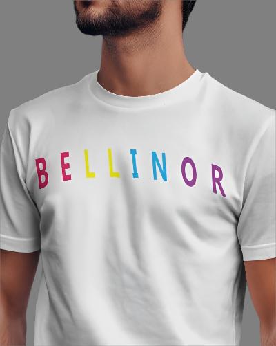 Bellinor Colorul Name Crewneck T-shirt