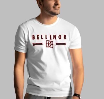 Bellinor Bar with Logo Crewneck T-shirt